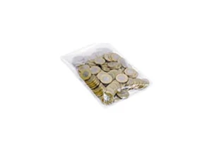Coin bag 93x97mm, transparent