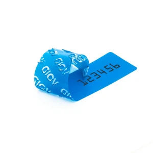 New Generation 100x20 mm sealing label - Blue